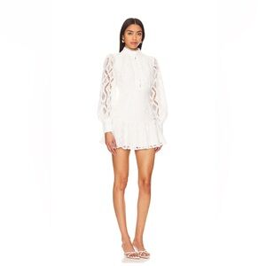 Remy mini dress in ivory